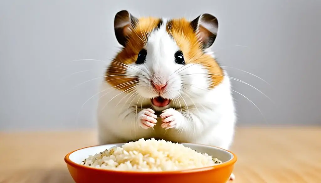 Can hamsters eat rice?