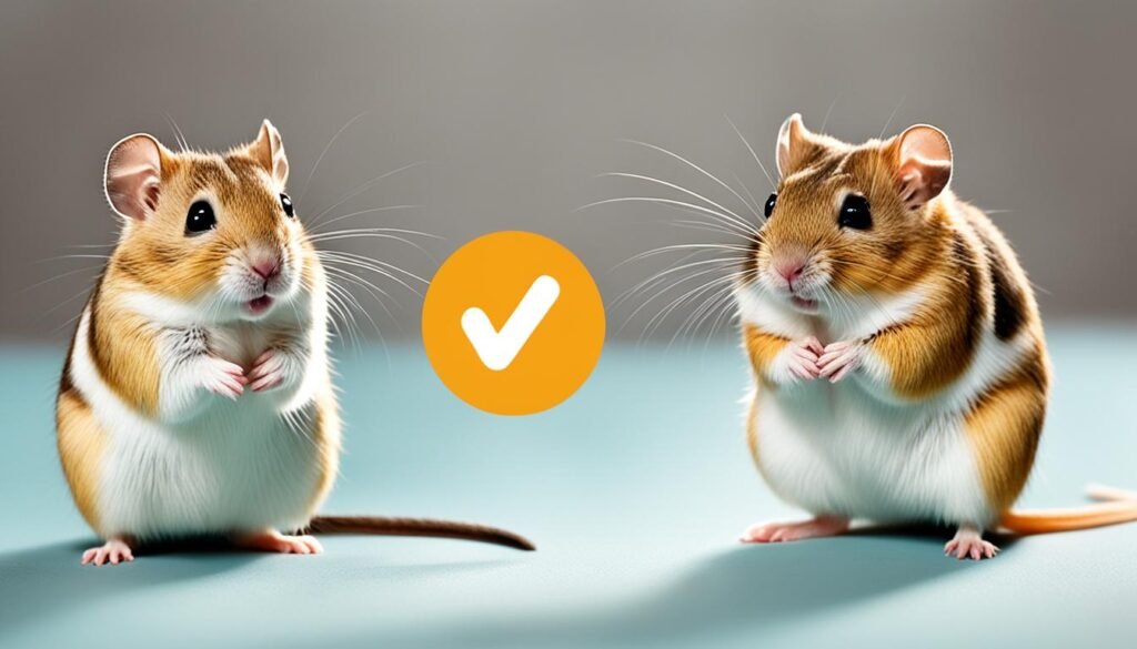 Gerbil and Hamster Comparison
