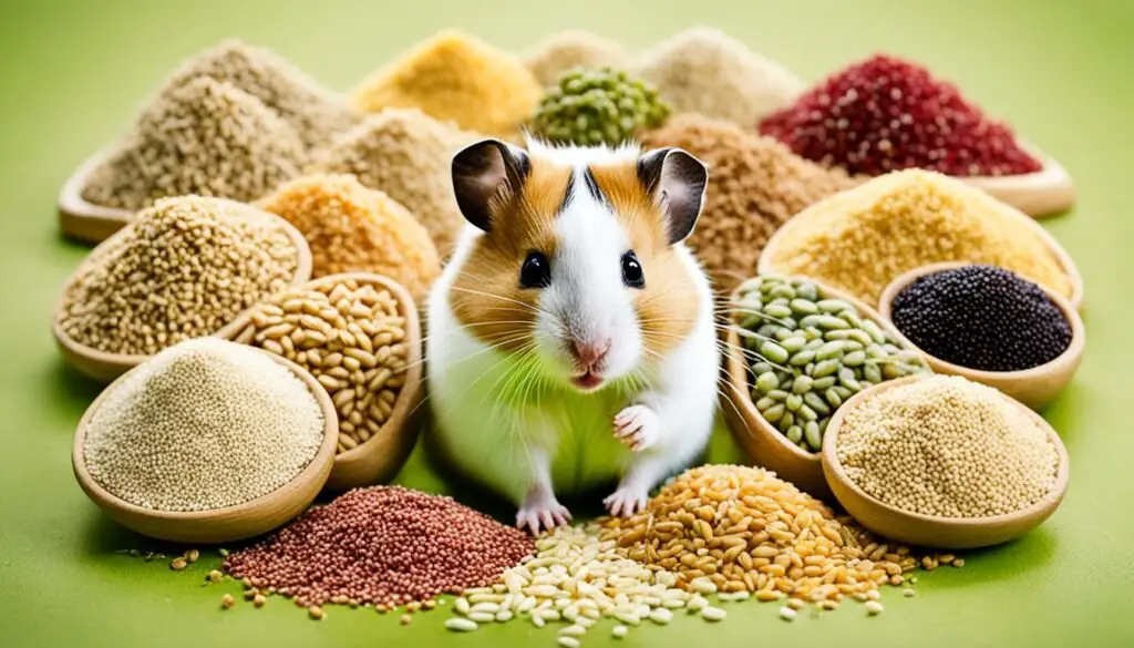 Rice alternatives for hamsters