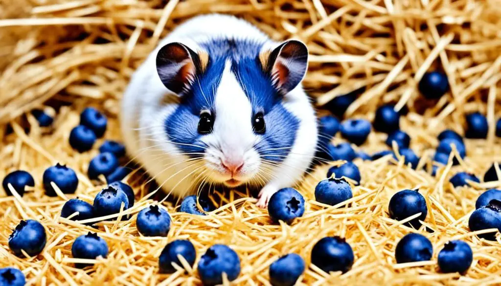 blueberries and hamster health