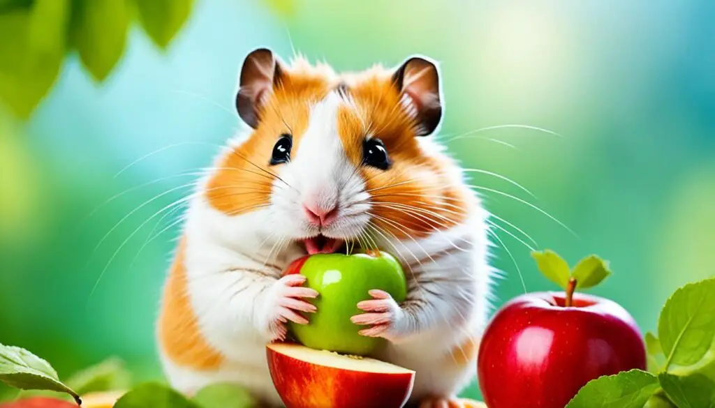 can hamster eat apples