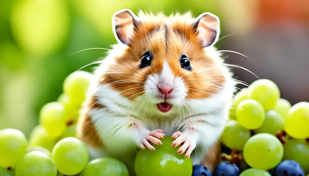 can hamster eat grapes