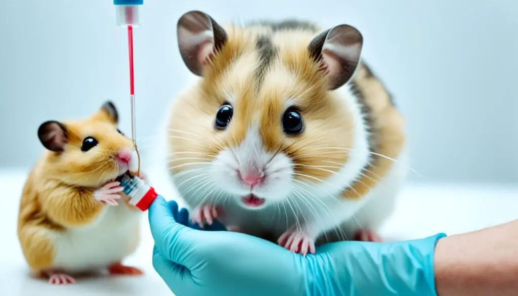caring for a hamster with a tumor