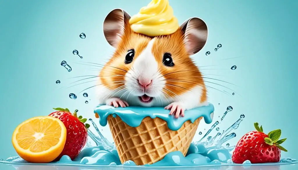 cold treats for hamsters in hot weather