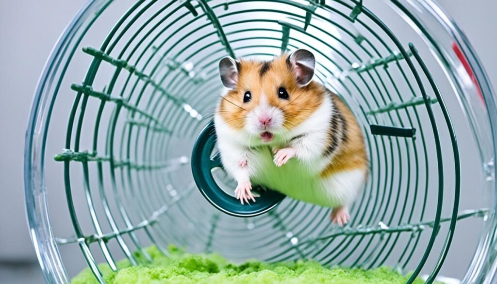 hamster can't walk properly