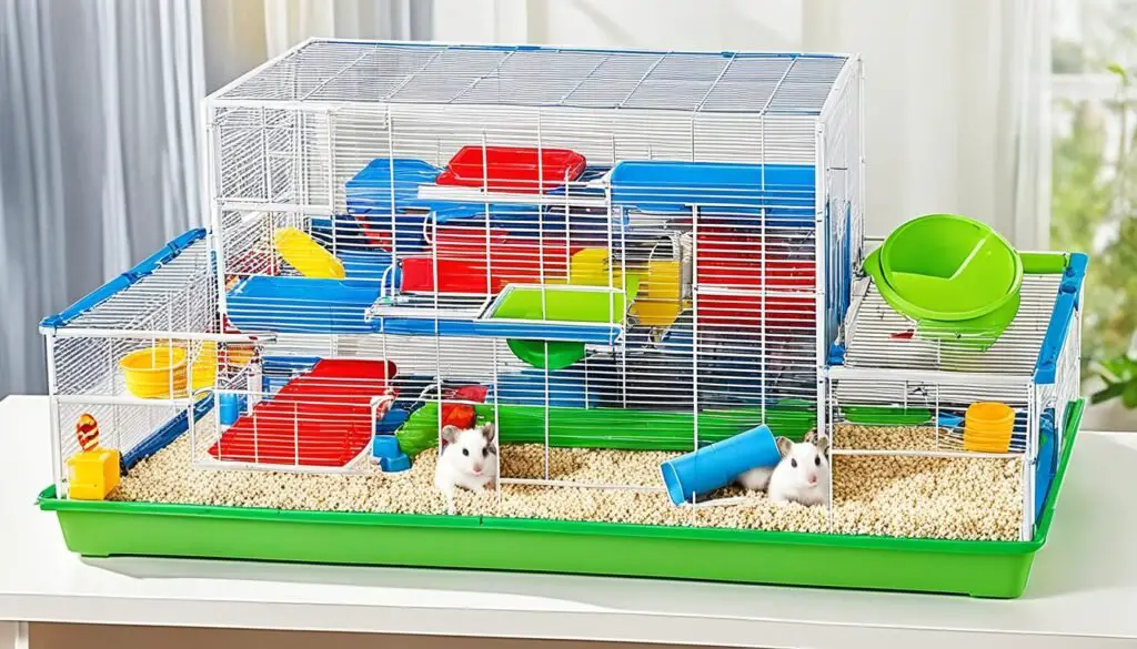 hamster housing needs