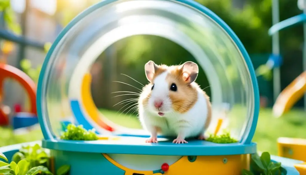 hamster playground safety