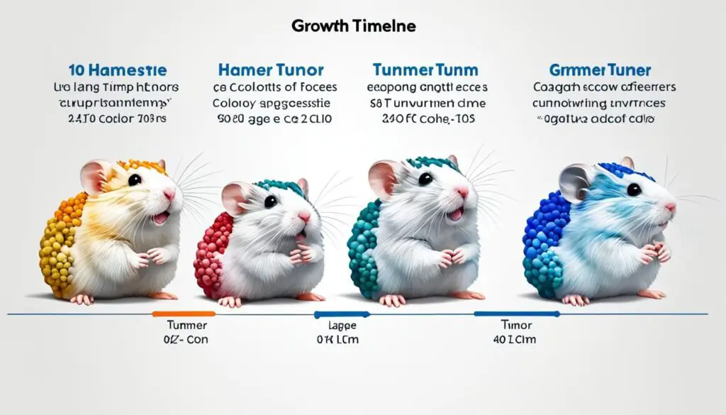 hamster tumor growth timeline