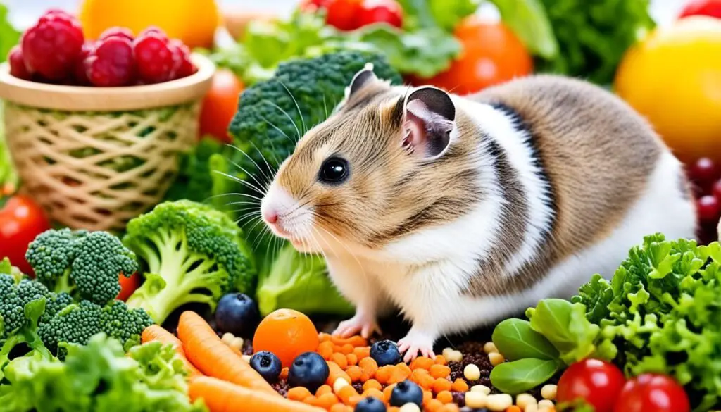ideal diet for hamsters