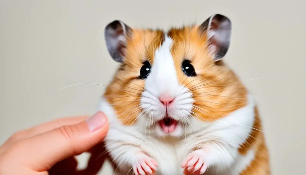 signs of hamster distress