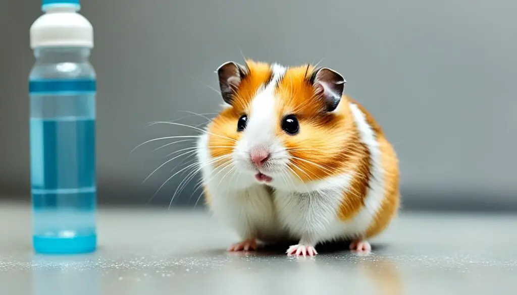 syrian hamster not hydrating